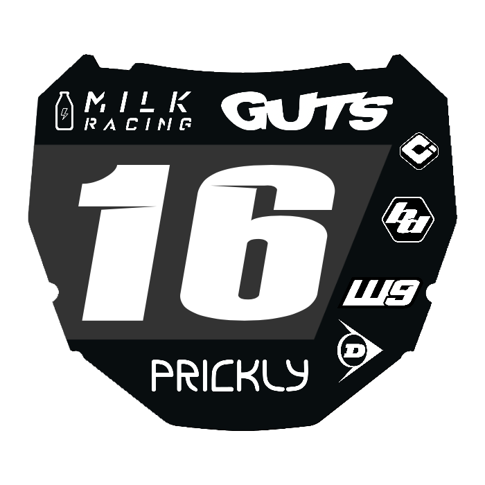 CUSTOM ODI NUMBER PLATE DECAL