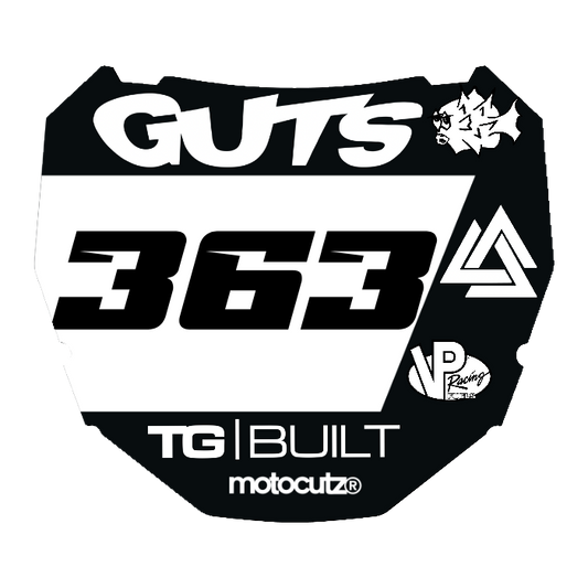 CUSTOM ODI NUMBER PLATE DECAL