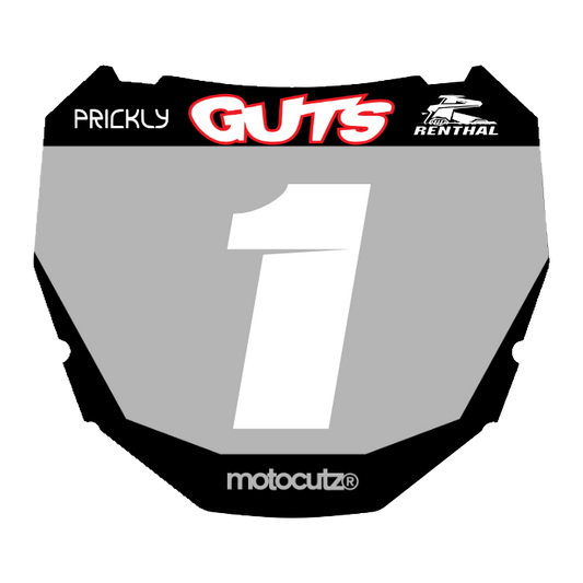 CUSTOM ODI NUMBER PLATE DECAL