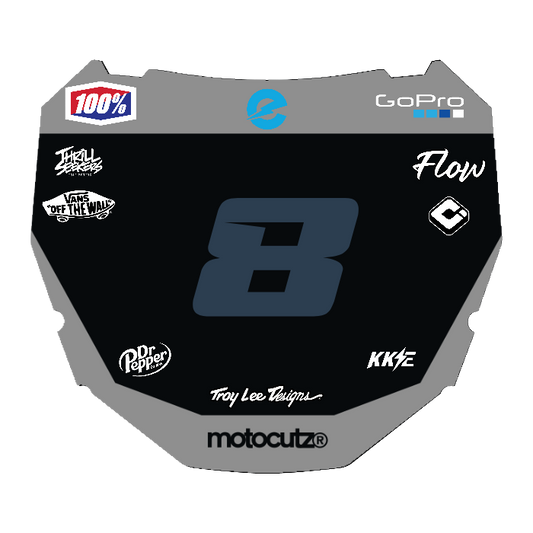 CUSTOM ODI NUMBER PLATE DECAL