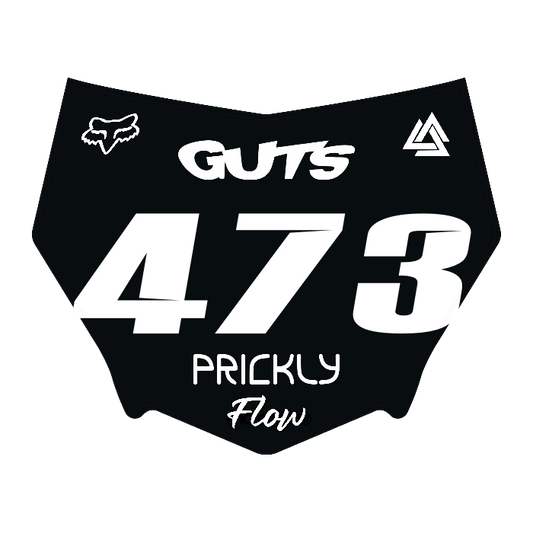 CUSTOM MOTOCUTZ FRONT PLATE DECAL