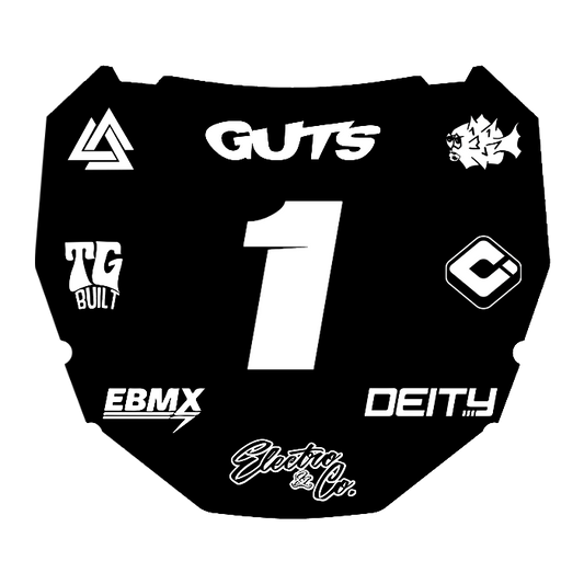 CUSTOM ODI NUMBER PLATE DECAL
