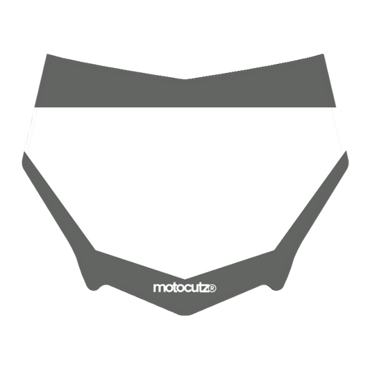 CUSTOM MOTOCUTZ FRONT PLATE DECAL