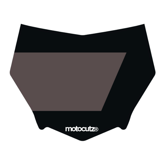 CUSTOM MOTOCUTZ FRONT PLATE DECAL