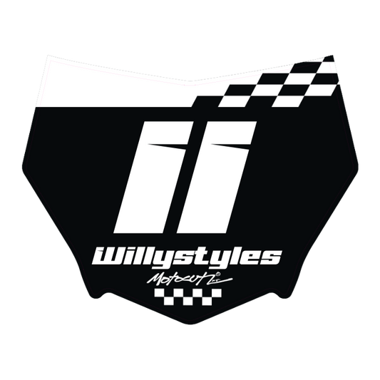 CUSTOM MOTOCUTZ FRONT PLATE DECAL