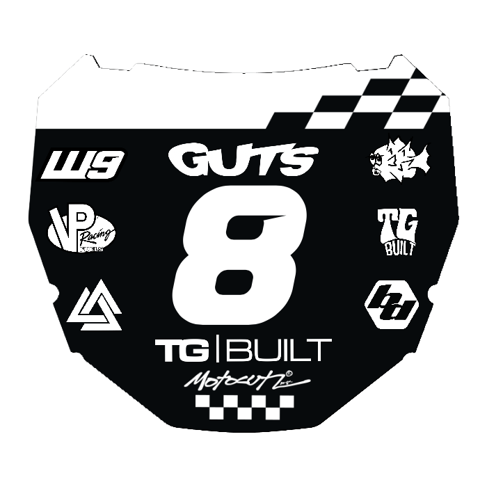 CUSTOM ODI NUMBER PLATE DECAL