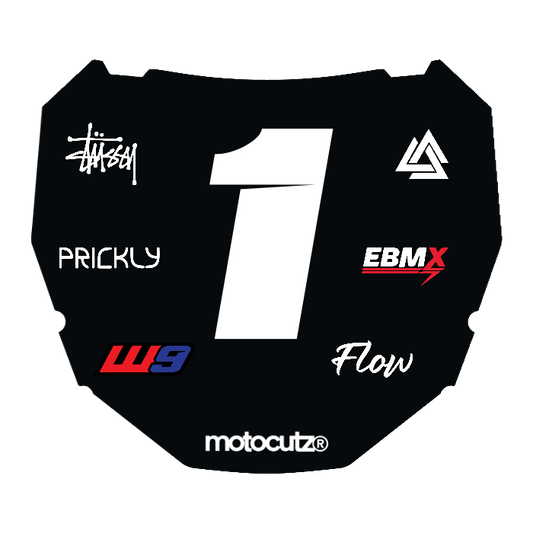 CUSTOM ODI NUMBER PLATE DECAL