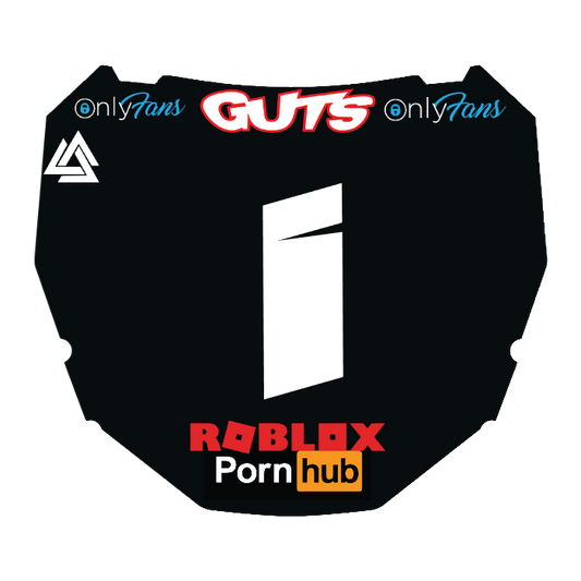 CUSTOM ODI NUMBER PLATE DECAL