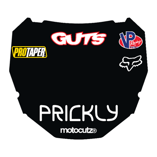 CUSTOM ODI NUMBER PLATE DECAL