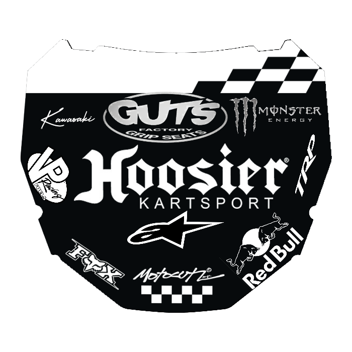 CUSTOM ODI NUMBER PLATE DECAL