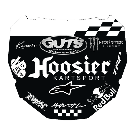 CUSTOM ODI NUMBER PLATE DECAL