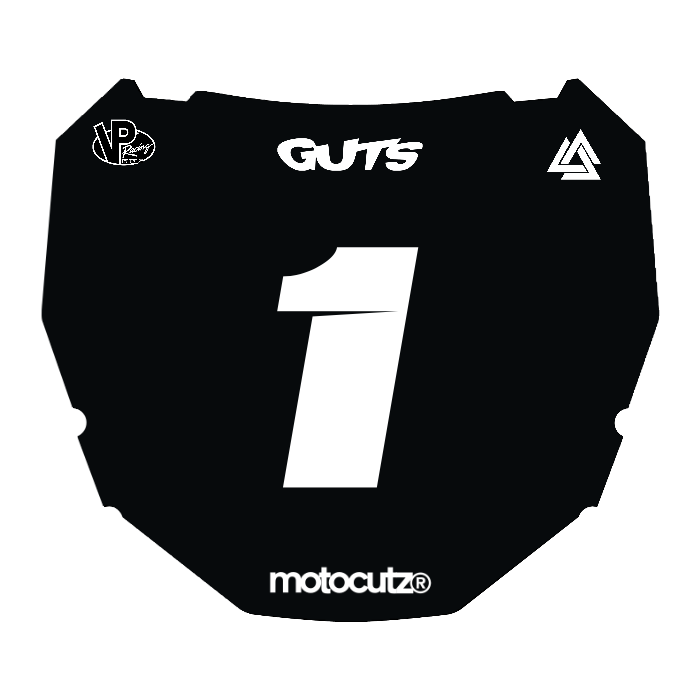 CUSTOM ODI NUMBER PLATE DECAL