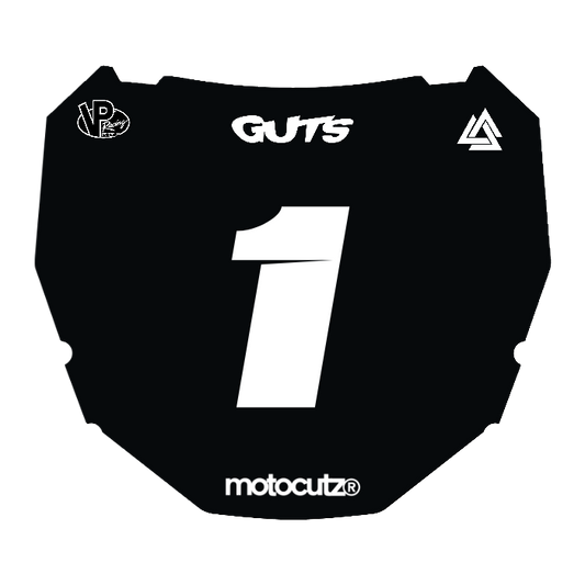 CUSTOM ODI NUMBER PLATE DECAL