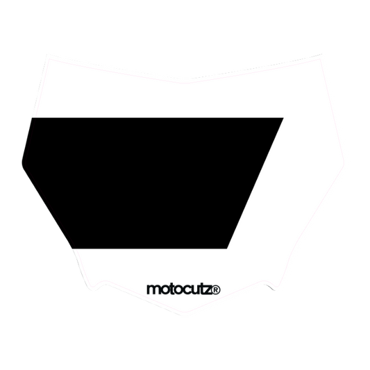 CUSTOM MOTOCUTZ FRONT PLATE DECAL