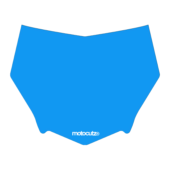 CUSTOM MOTOCUTZ FRONT PLATE DECAL
