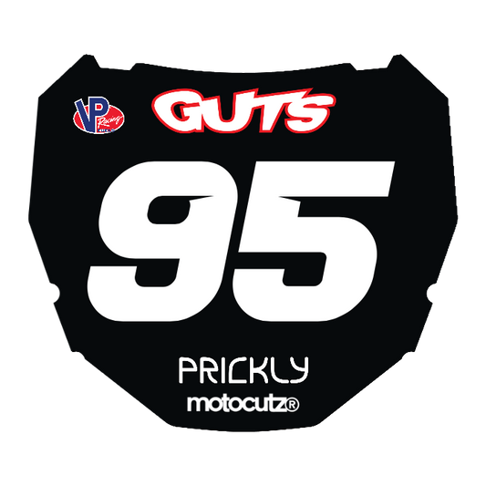 CUSTOM ODI NUMBER PLATE DECAL