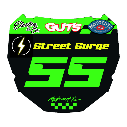 CUSTOM ODI NUMBER PLATE DECAL