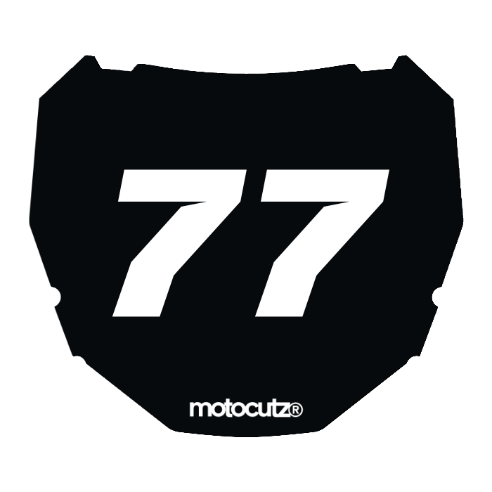 CUSTOM ODI NUMBER PLATE DECAL