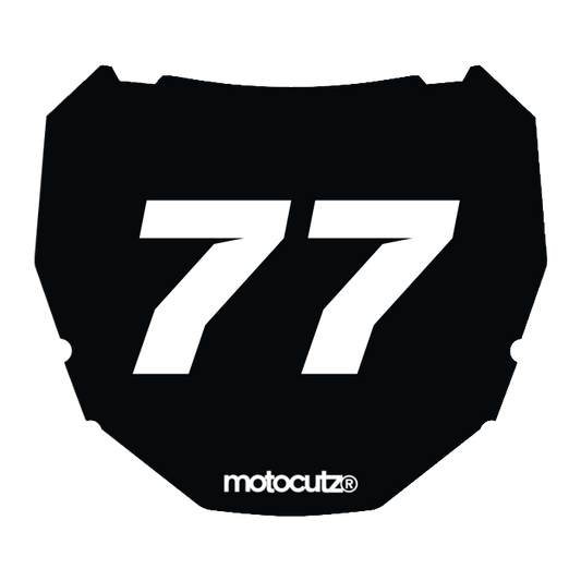 CUSTOM ODI NUMBER PLATE DECAL