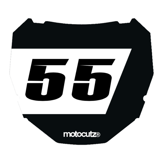 CUSTOM ODI NUMBER PLATE DECAL