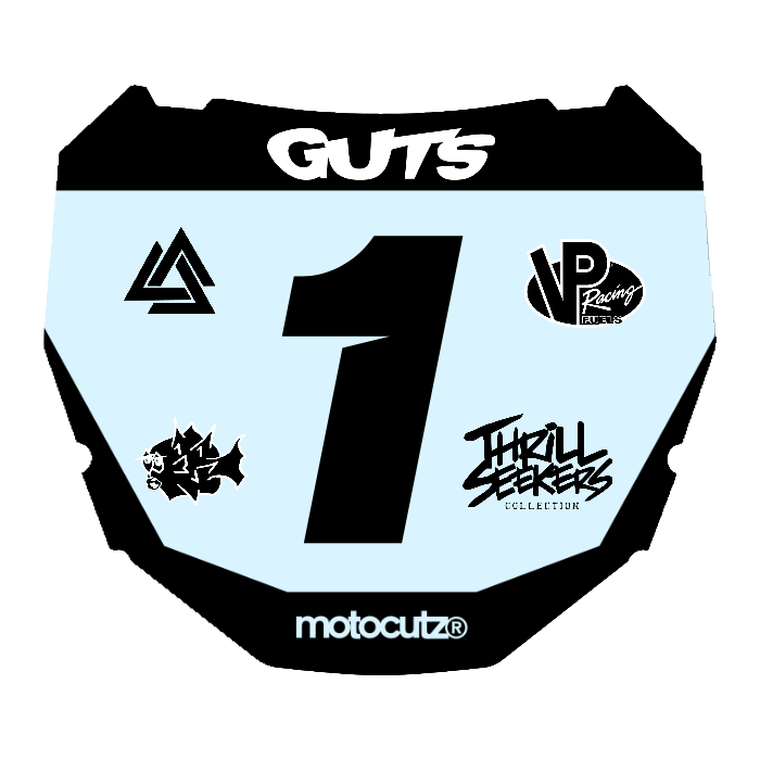 CUSTOM ODI NUMBER PLATE DECAL