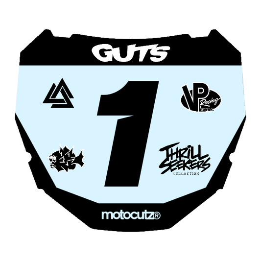 CUSTOM ODI NUMBER PLATE DECAL