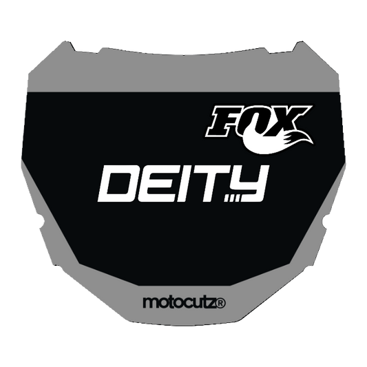 CUSTOM ODI NUMBER PLATE DECAL