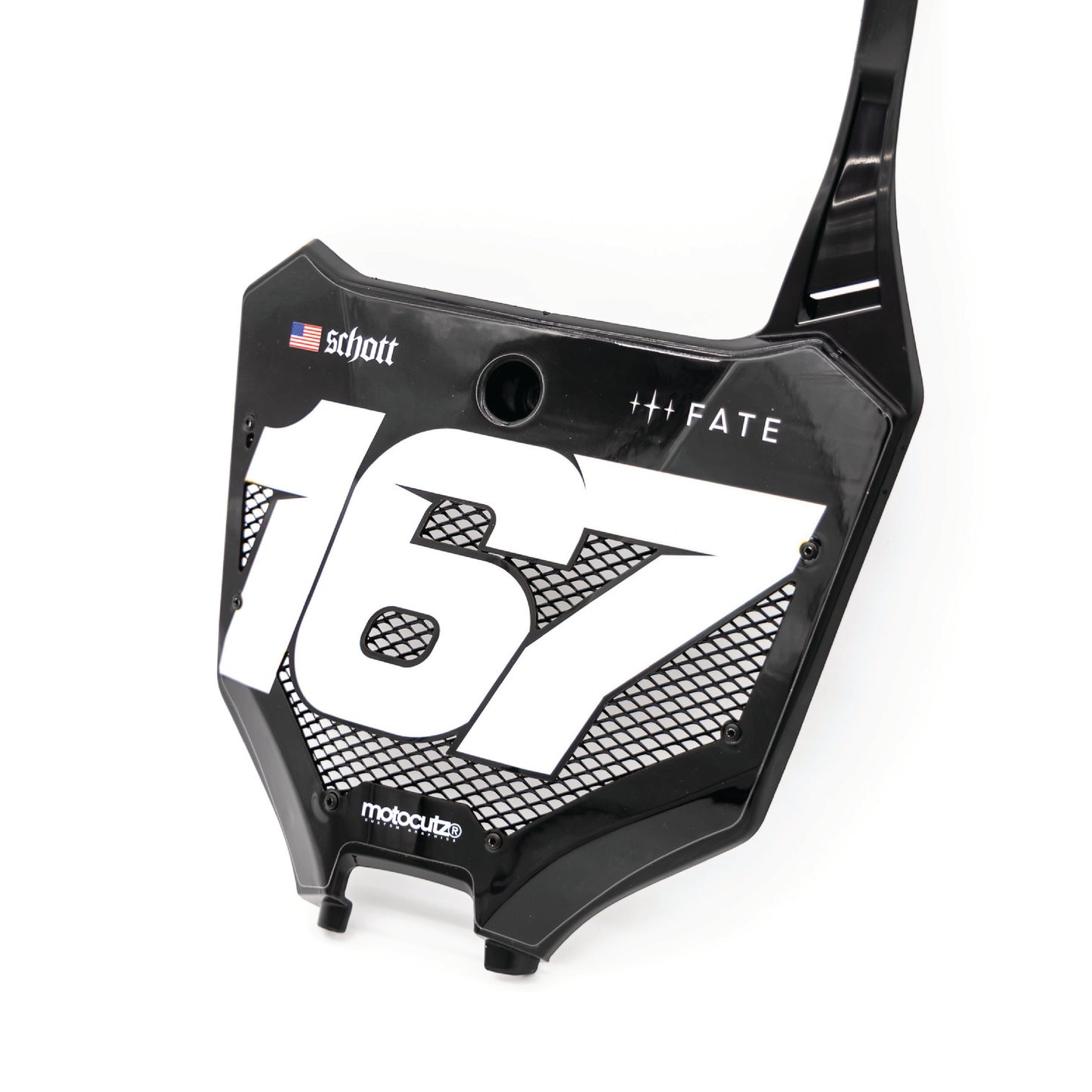 CUSTOM MOTO / DIRTBIKE VENTED PLATE