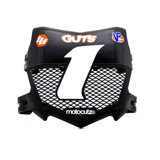 MOTOCUTZ VENTED FRONT NUMBER PLATE PRE1