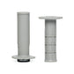 Universal Half Waffle Single Side Bolt-On Grips Grey
