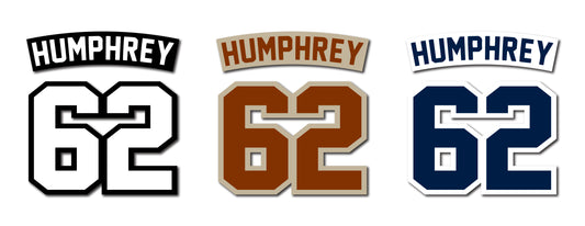 JERSEY LETTERING STYLE 2