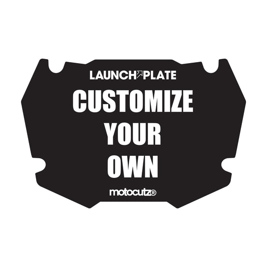 Custom Launch Plate Decal