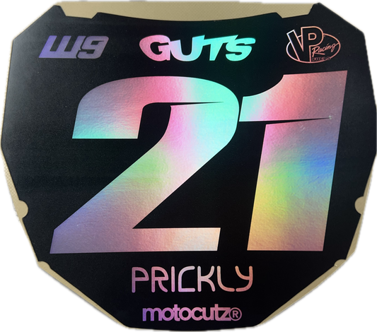 (PRE-MADE) SURRON PLATE 20 - ODI/HOLOGRAM/MATTE