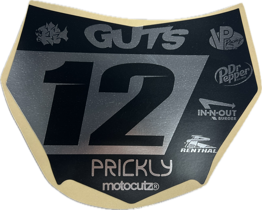 (PRE-MADE) SURRON PLATE 4 - MOTOCUTZ/CHROME/MATTE