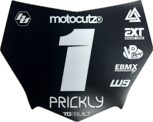 (PRE-MADE) SURRON PLATE 5 - MOTOCUTZ/MATTE