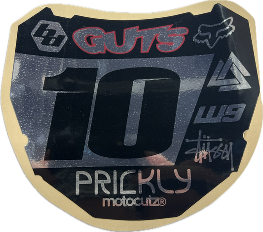 (PRE-MADE) SURRON PLATE 11 - ODI/CHROME/GLOSS