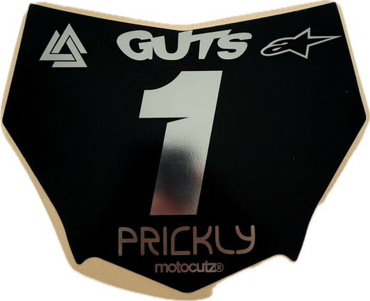 (PRE-MADE) SURRON PLATE 20 - MOTOCUTZ/CHROME/MATTE