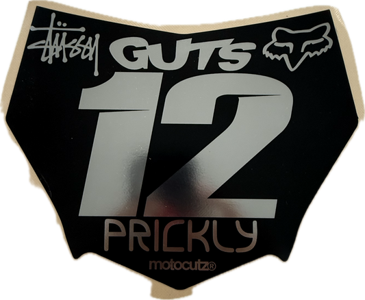 (PRE-MADE) SURRON PLATE 21 - MOTOCUTZ/CHROME/MATTE