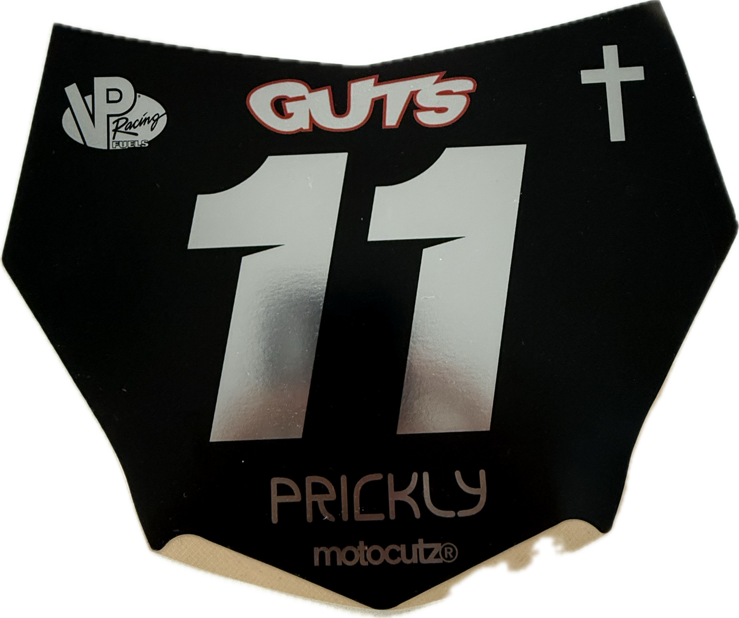 (PRE-MADE) SURRON PLATE 22 - MOTOCUTZ/CHROME/MATTE