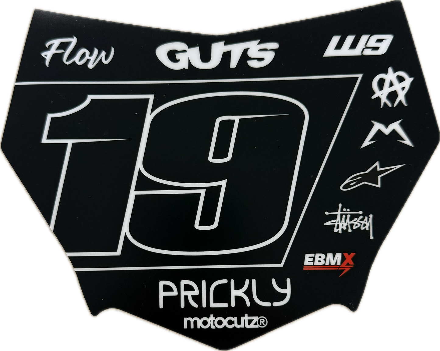 (PRE-MADE) SURRON PLATE 7 - MOTOCUTZ/MATTE