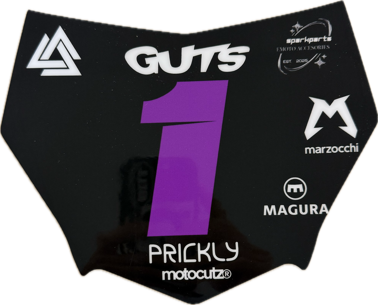 (PRE-MADE) SURRON PLATE 9 - MOTOCUTZ/GLOSS