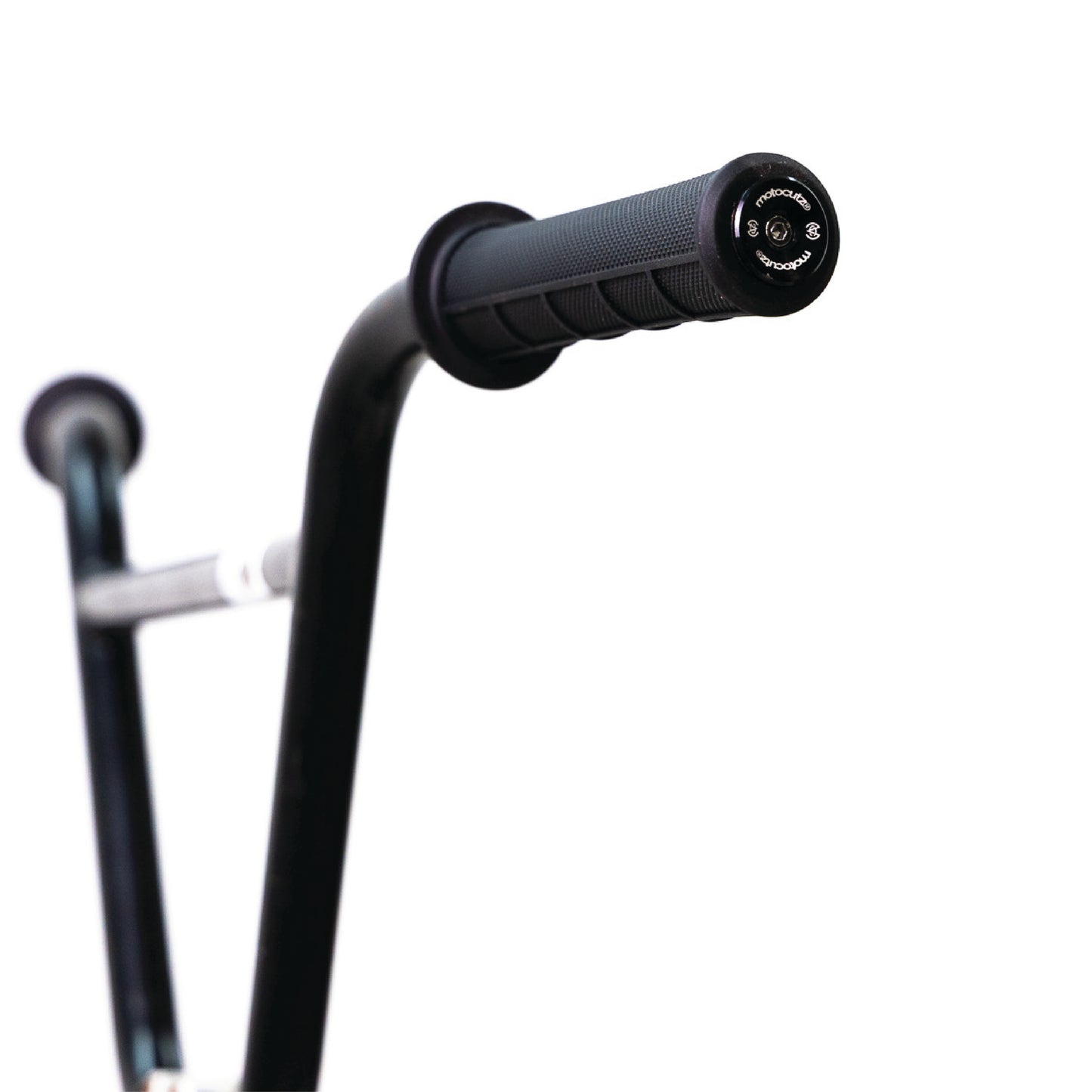 Mid Flange Bolt-On Grips Black