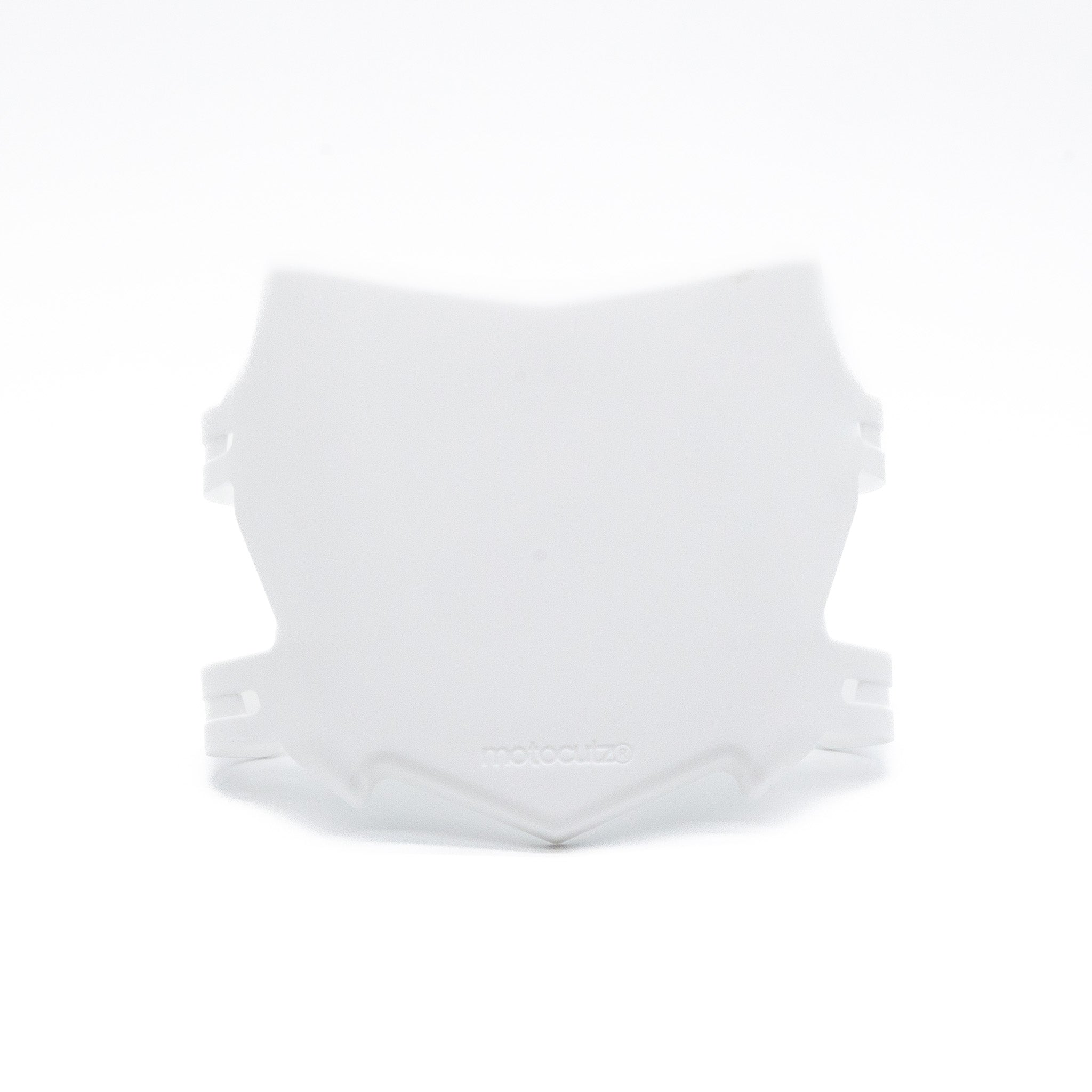 MOTOCUTZ X TG BUILT FRONT NUMBER PLATE WHITE – MotocutzMX