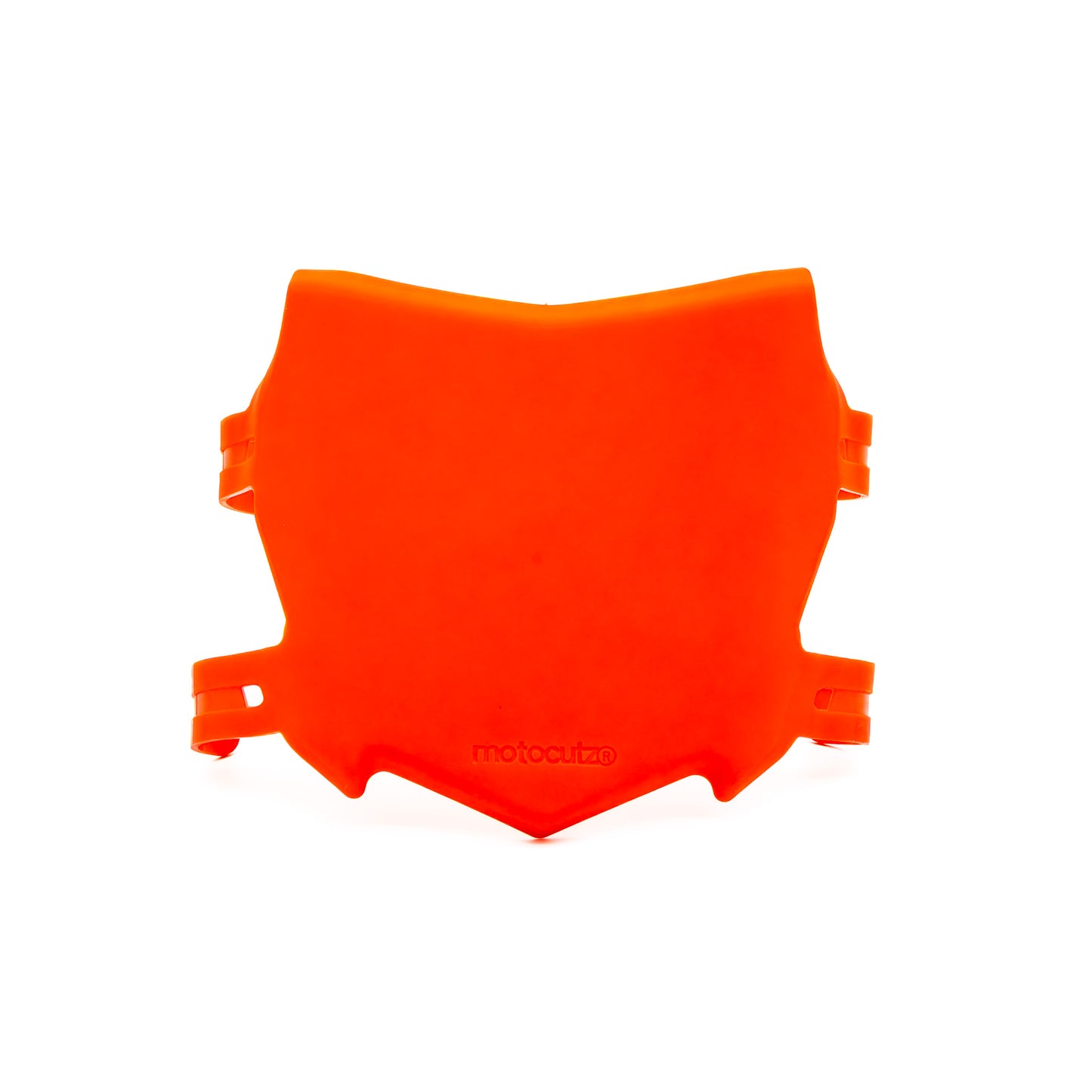 MOTOCUTZ FRONT NUMBER PLATE RED