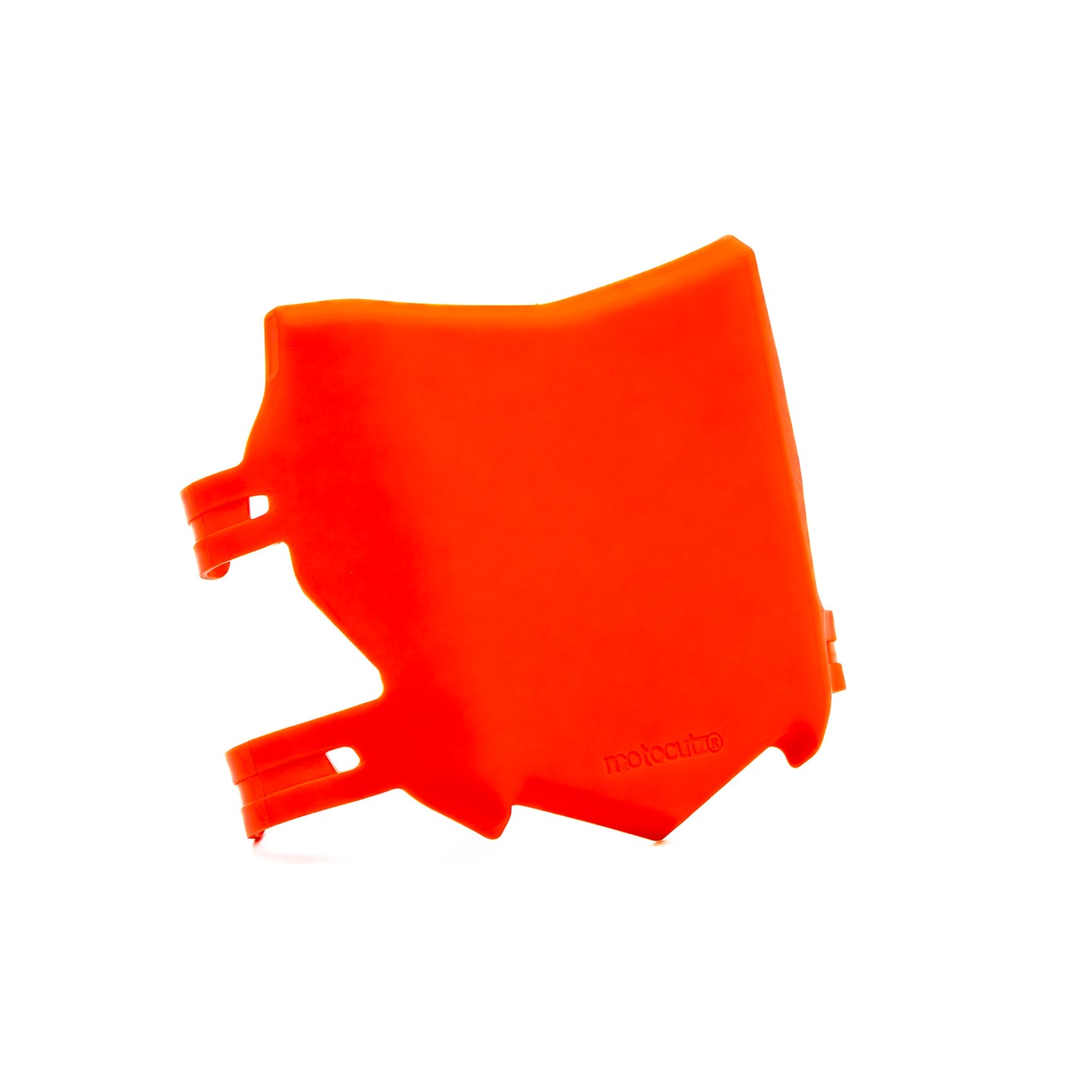 MOTOCUTZ FRONT NUMBER PLATE RED