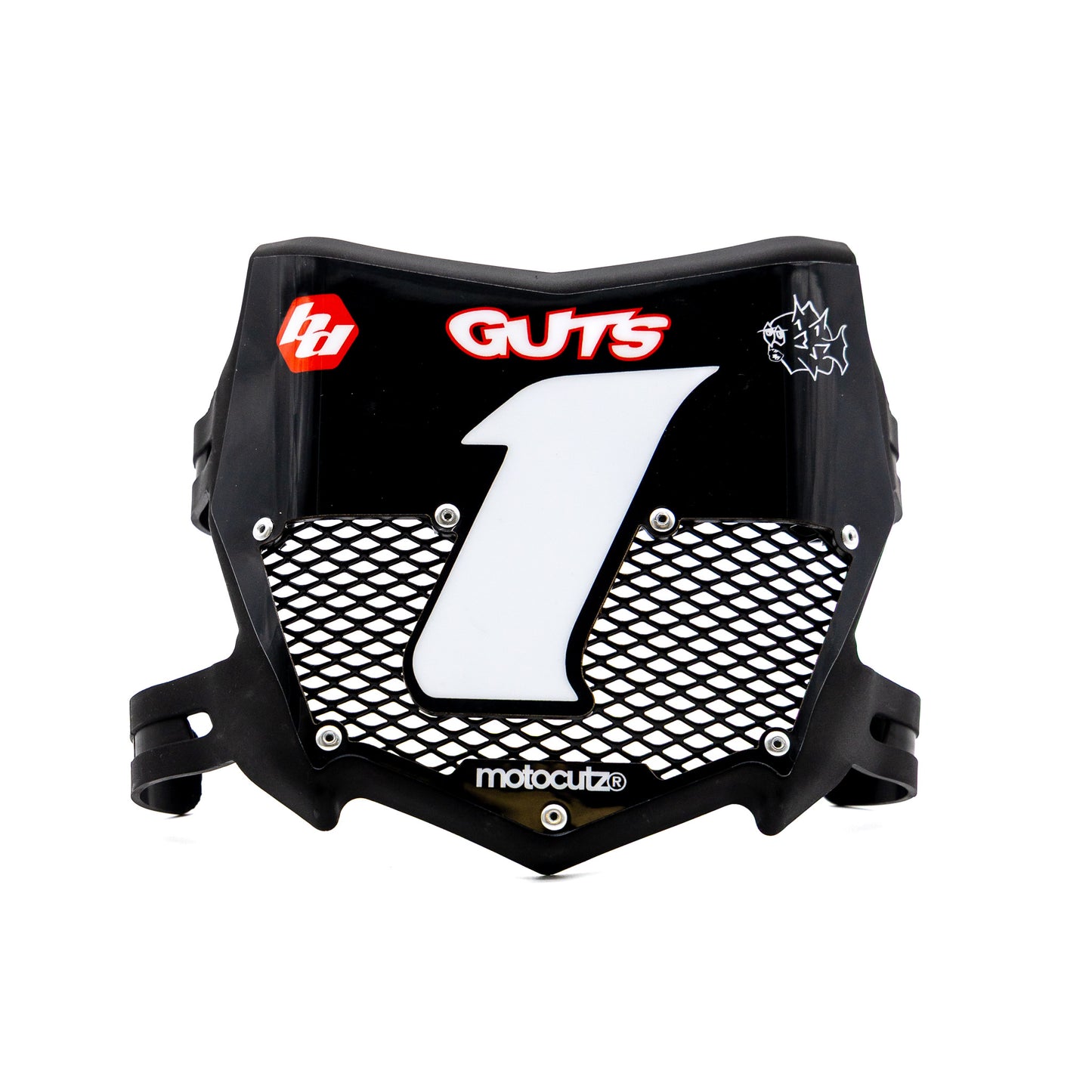 MOTOCUTZ VENTED FRONT NUMBER PLATE PRE3