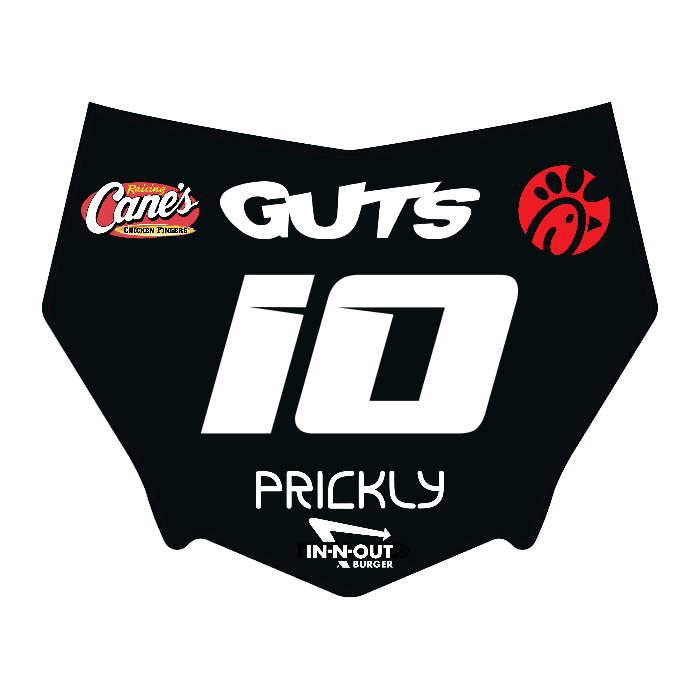 CUSTOM MOTOCUTZ FRONT PLATE DECAL