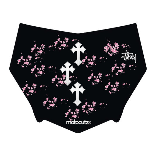 CUSTOM MOTOCUTZ FRONT PLATE DECAL