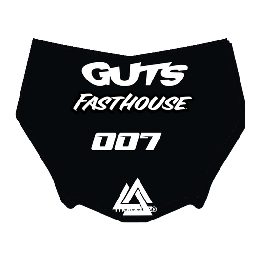 CUSTOM MOTOCUTZ FRONT PLATE DECAL