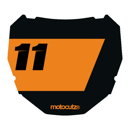 CUSTOM ODI NUMBER PLATE DECAL